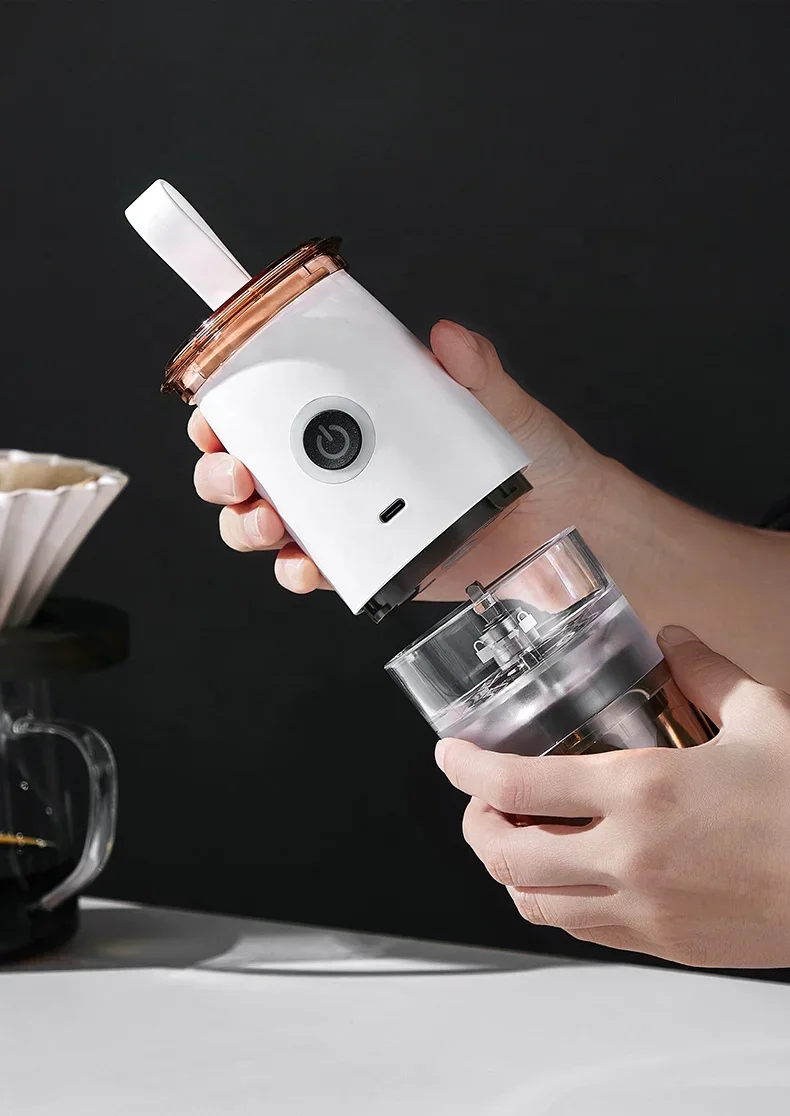 New Arrival 2in1 Electric coffee grinding portable coffee grinder mini coffee grinder