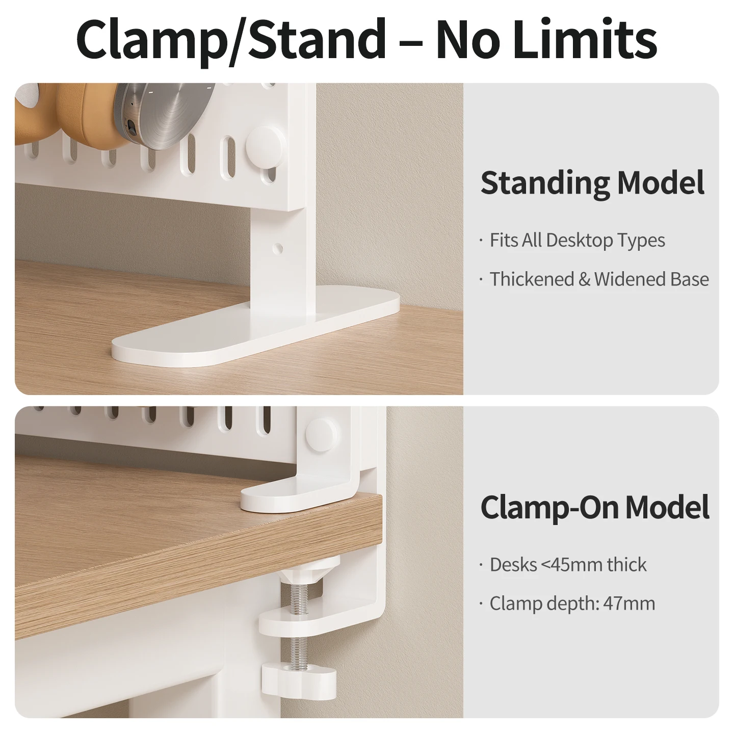 Home & Office Desktop Pegboard Cup – Freely Organizes Stationery, Small Decor & Blind Box Figurine Display Stand