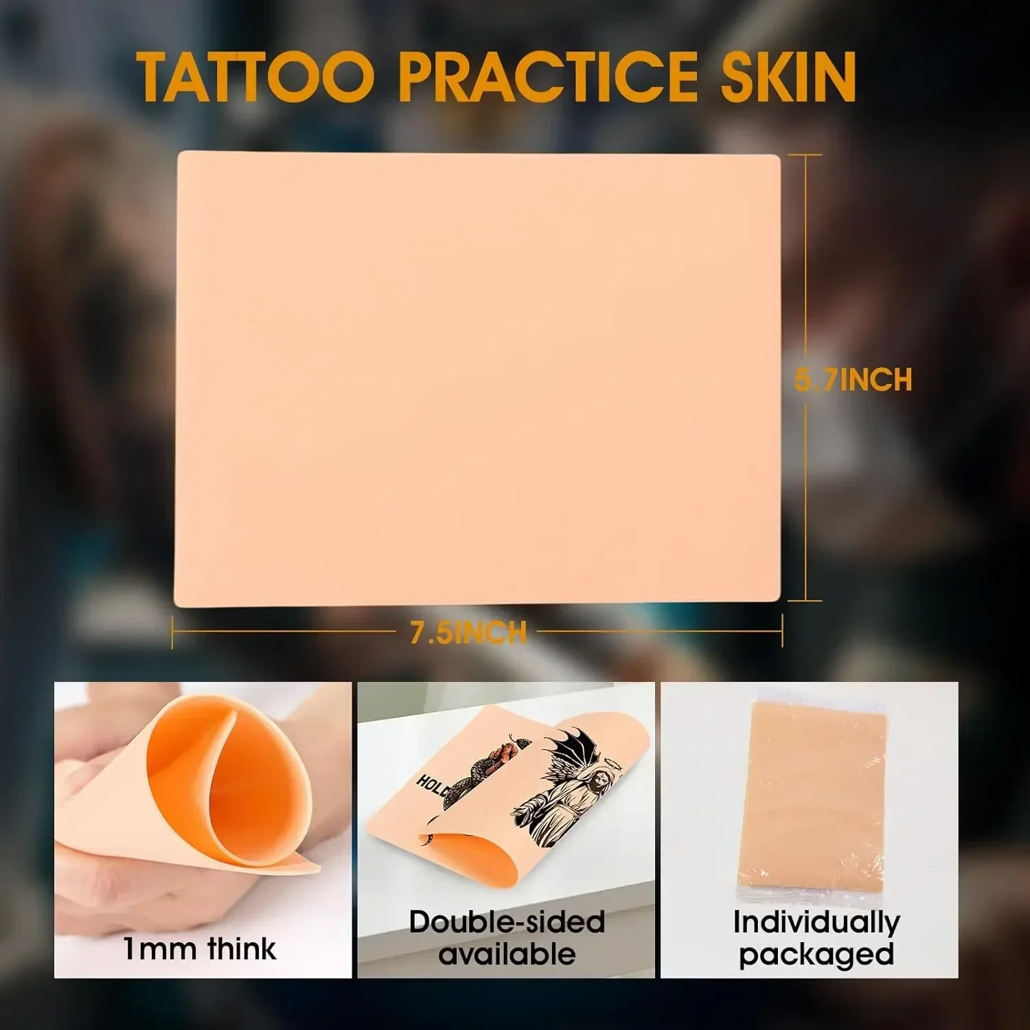 Fake Skin for Tattoo Practice, 8