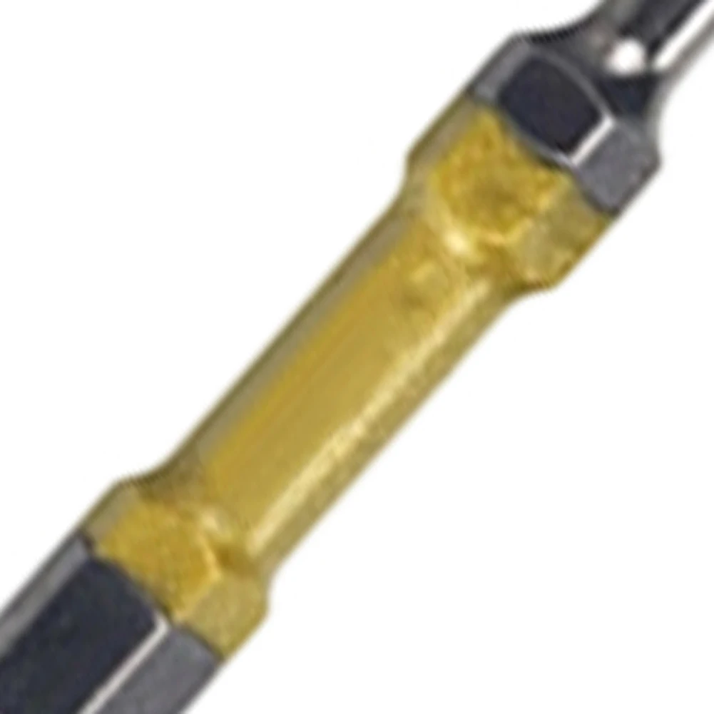 Cross Type PH2 Screwdriver Bit with 1/4 Inch Hex Shank for Electric Drills and Cordless Screwdriver Applications