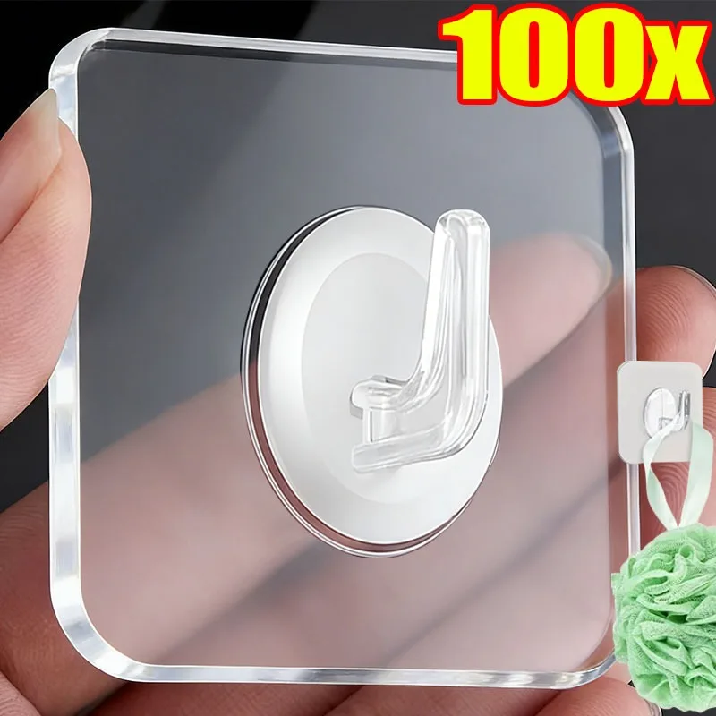 100-1pcs-ganchos-adesivos-de-plastico-transparente-multiuso-ganchos-transparentes-sem-perfuracao-facil-de-usar-ganchos-de-parede-impermeaveis-para-chaves