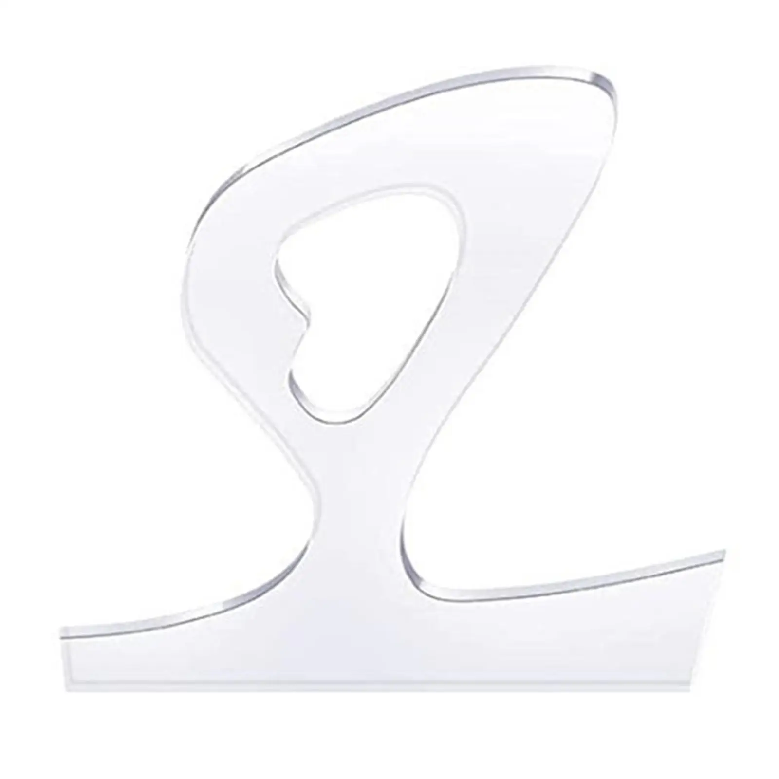 Cutting Board Handle Router Template Acrylic Router Template Home 1x Board Handle Template for Carpenter Sturdy Guide Tools DIY