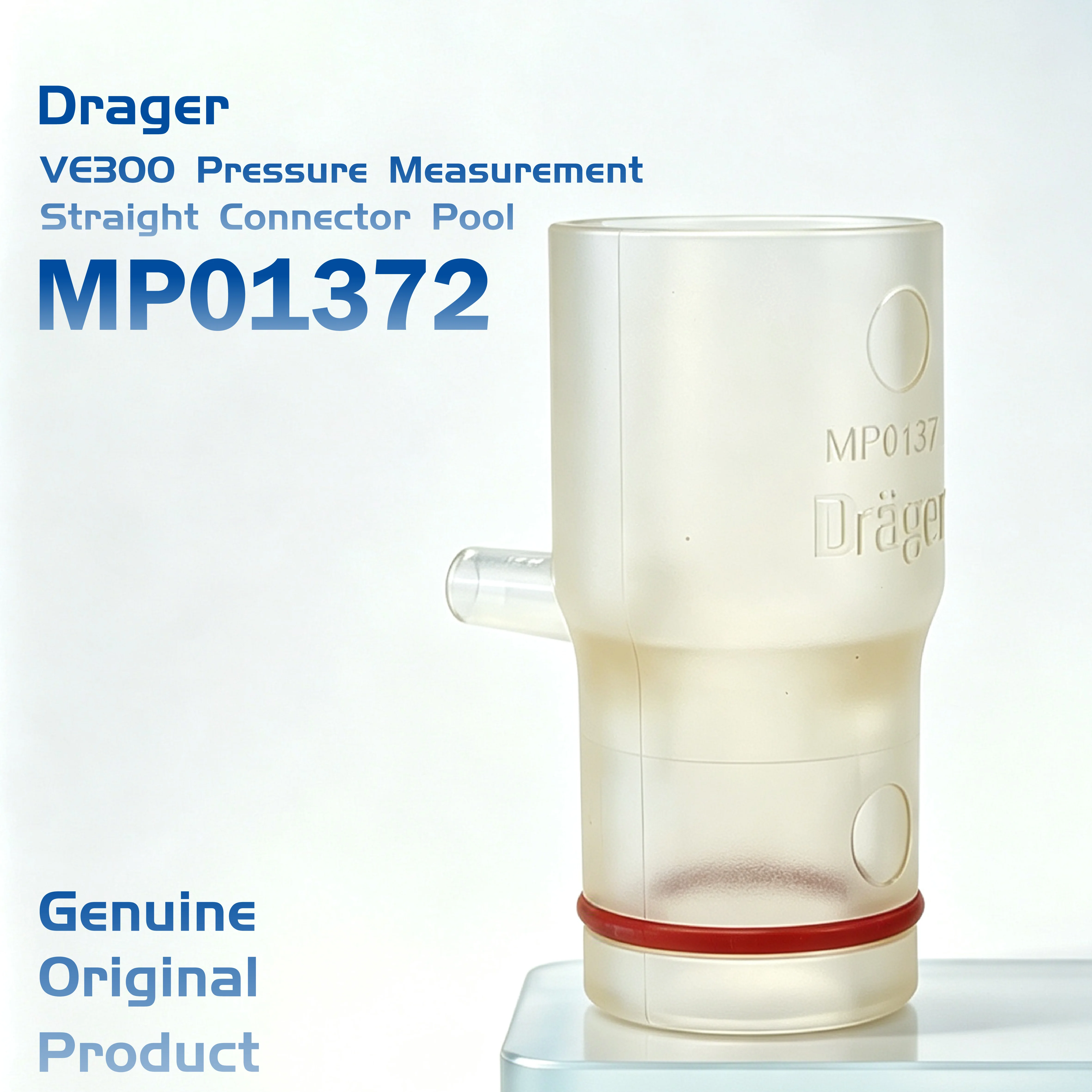 New MP01372 For Drager VE300 Breathing tube connector