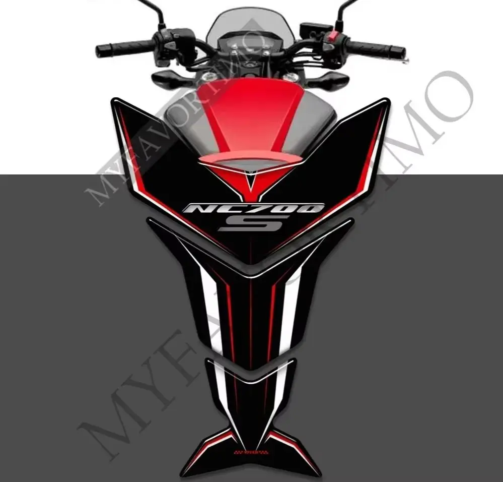 

Для Honda NC700 S наклейки клейкие наклейки протектор эмблема логотип мотоцикл бак Pad