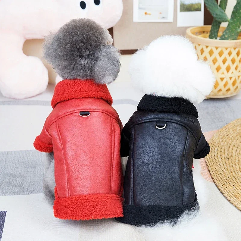 Winter Dog Jacket Coat Pomeranian Poodle Bichon Frise Schnauzer Welsh Corgi Dog Clothing Costume Warm Pet Clothes Outfit Garment