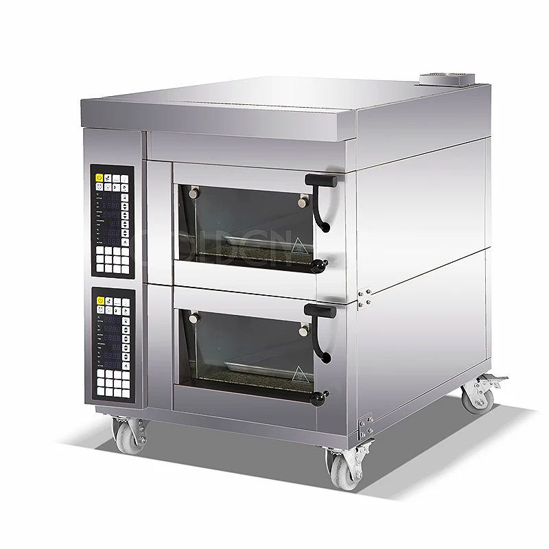 3 Deck 3 Tray Professional Electric Control Bakery Bread Commercial Oven for Pastry Piza Oven Electric Oven for Cakes