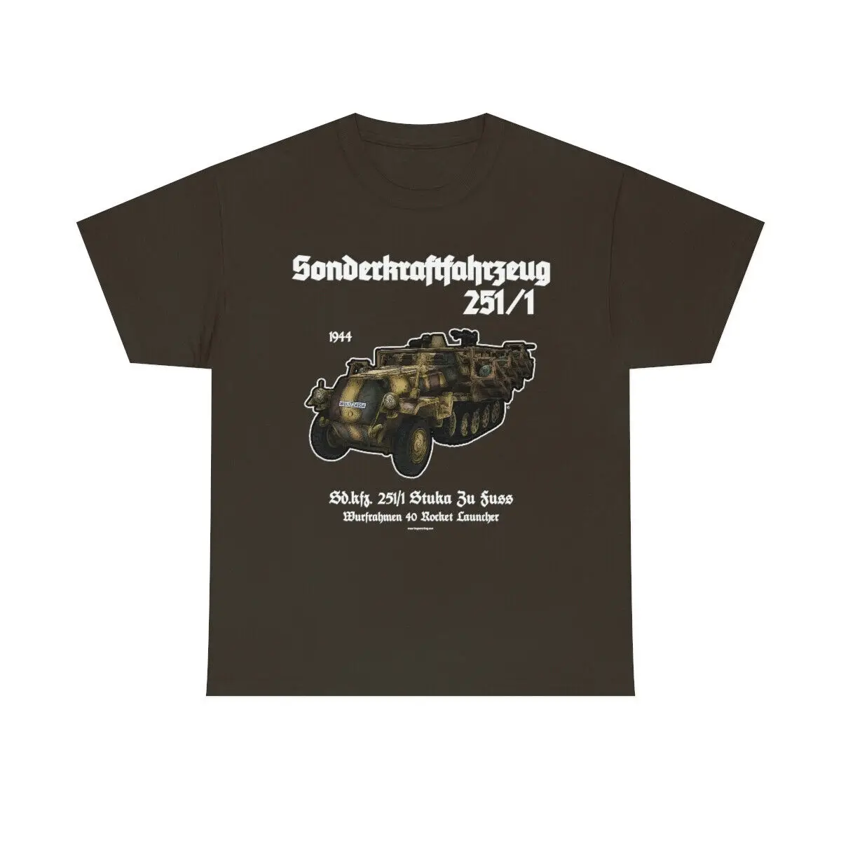 Sonderkraftfahrzeug Sd.kfz 251/1 T-Shirt Stuka zu Fuss Armored