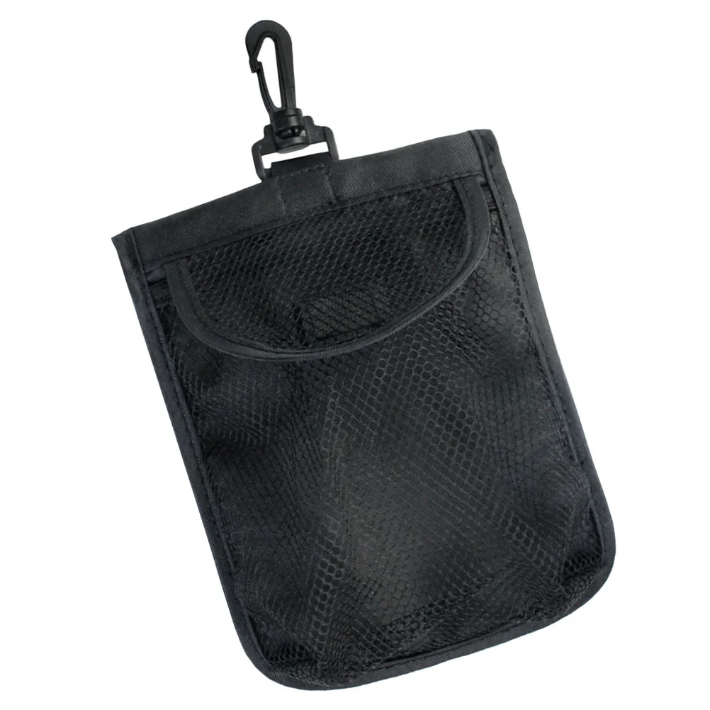 

Golf Bag Compact Golfs Ball Container Balls Bags Holder Mesh 2000X1500X100CM Black Small Tee Pouch Decorative