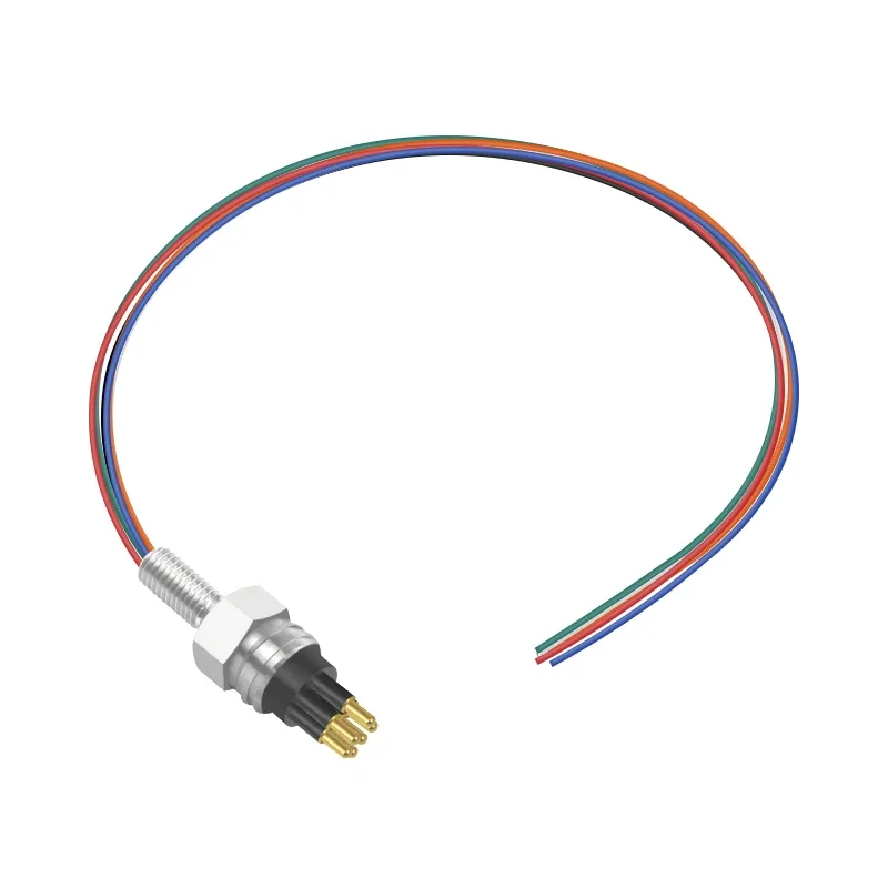 Pluggable Wet Cable Subsea Robot Connector 6 pin SMCBH6M Waterproof Underwater Power Connectors Bulkhead Dummy plug Socket