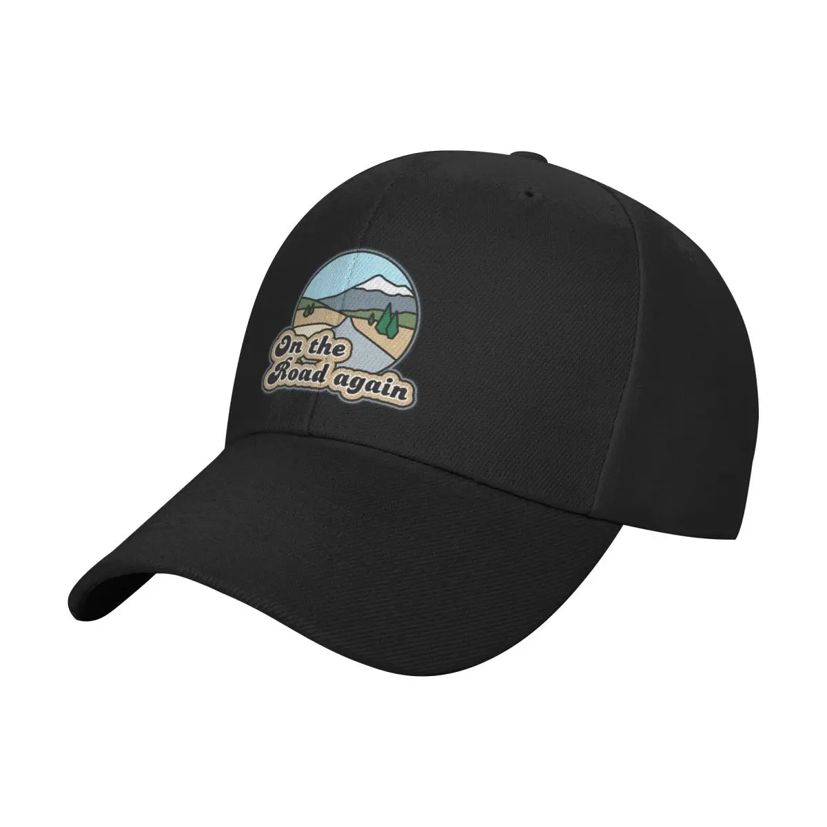 Fashion On The Road Again baseball cap Vintage Trendy Men's Hat