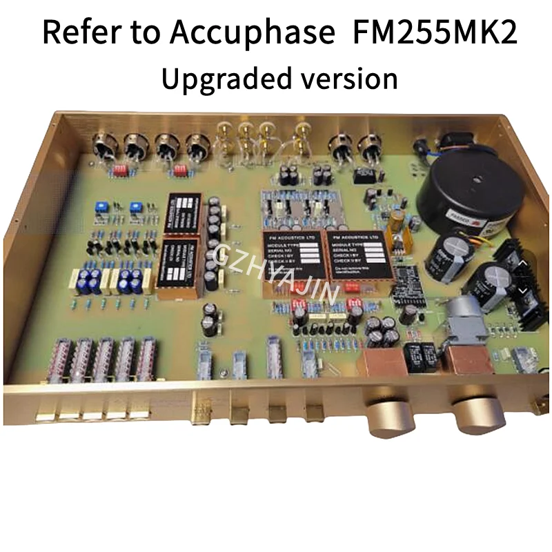 

Refer to Accuphase FM255MK2 Pre Upgraded Pure Copper Shielded Single End Output Dual Tone Balanced Output Zero Bottom Noise