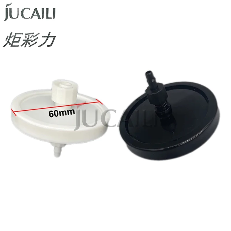 JUCAILI 10Pcs UV Ink Disc Filter 60mm – 10 Micron for Konica/Ricoh for Starfire/Gongzheng/Zhongye UV Flatbed & Solvent Printer