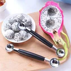 Mini Apple Ball Digger Melon Spoon Ice Cream Dig Scoop Double-end Cooking Tool Kitchen DIY Accessories Gadgets