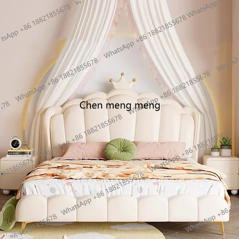Princess Safe Bed Sleeping Platform Japanese Comfortable Cheap Soft Space Saving Bed Wooden Camas De Casal Salon Furniture