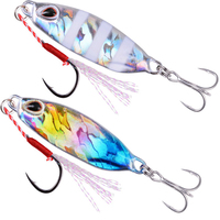 Jigs 10g 15g 20g 30g 40g Fishing Jigging Lure Spoon Spinnerbait Metal Jig Bait Bass Tuna Lures Fish Minnow Pesca Tackle Japan