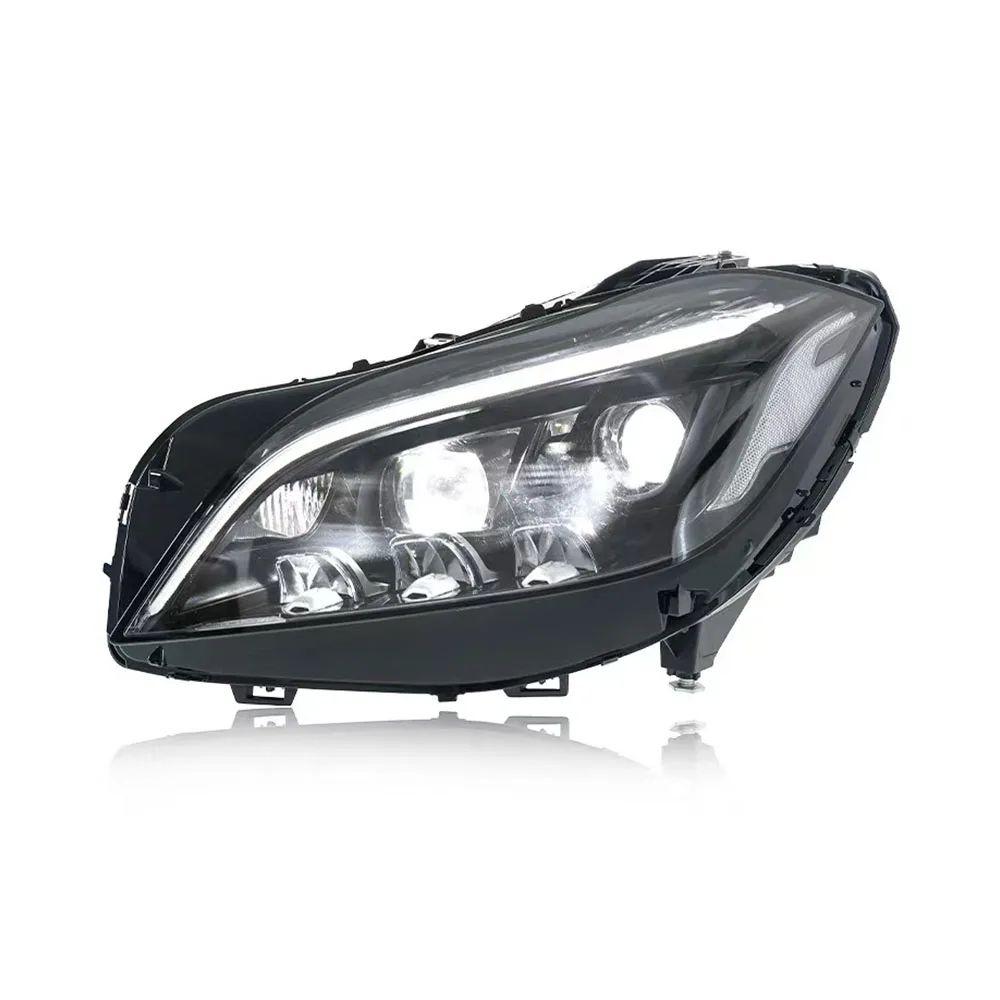 For Benz CLS W218 LED Headlight 2012 2013 2014 2015 Headlamp Upgrade Original Singel Len/Dual Lens Plug and Play