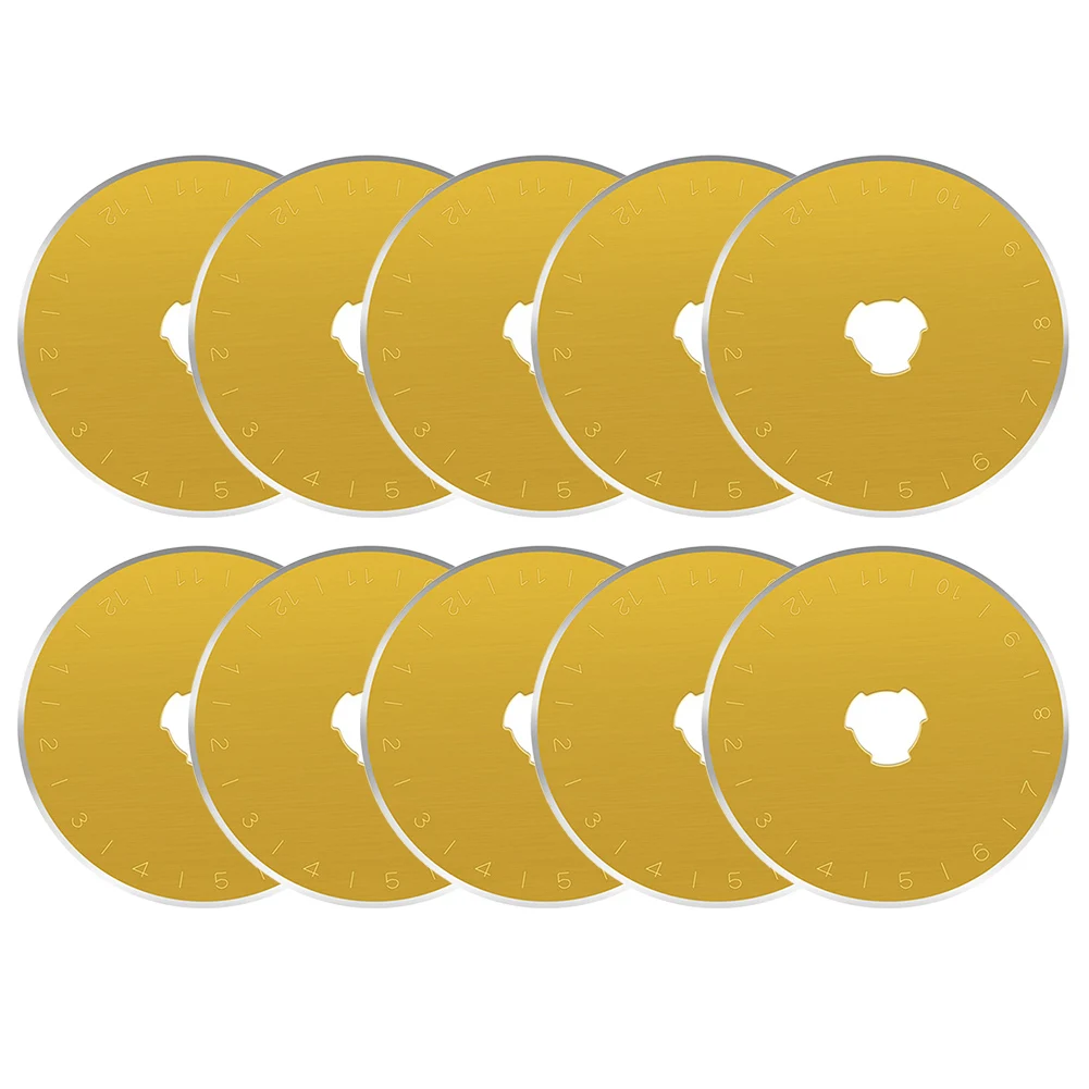 

cutting Diameter Rotary Cutter Blades And crafts Arts Wide Compatibility DIY Easy Storage Efficient