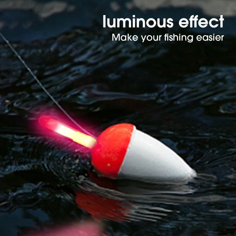 2.5/4.5mm Fishing Float Light Stick Fireflies Fluorescent Lightstick Night Float Rod Light Dark Glow Stick Fishing Tackle Tools