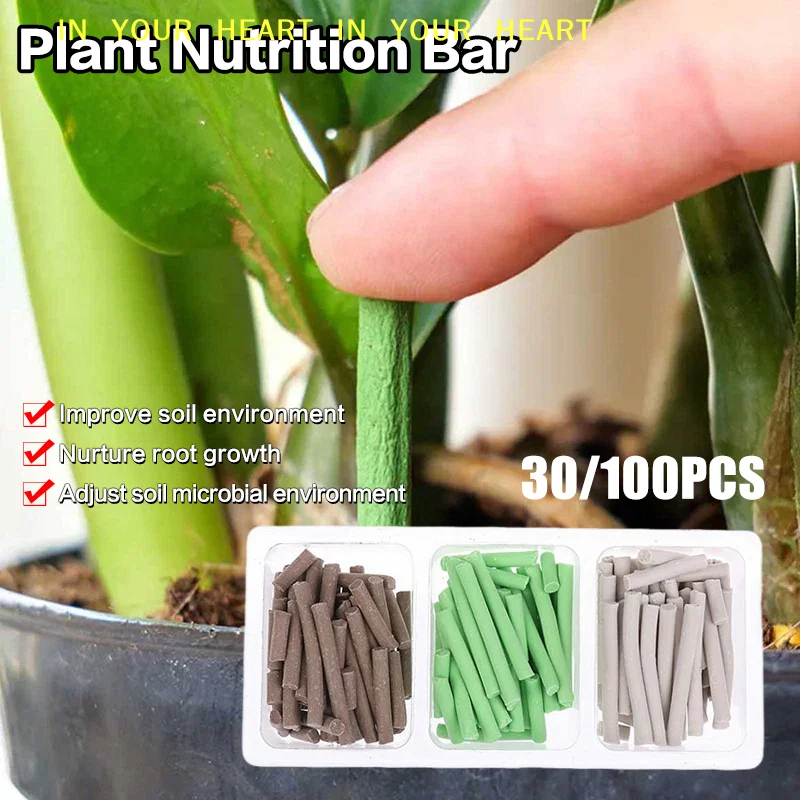 Plant Nutrition Bars Healthy Growth Of Plant Fruit Vegetables Compound Fertilizer Nitrogen Phosphorus Potassium Garden Accessory