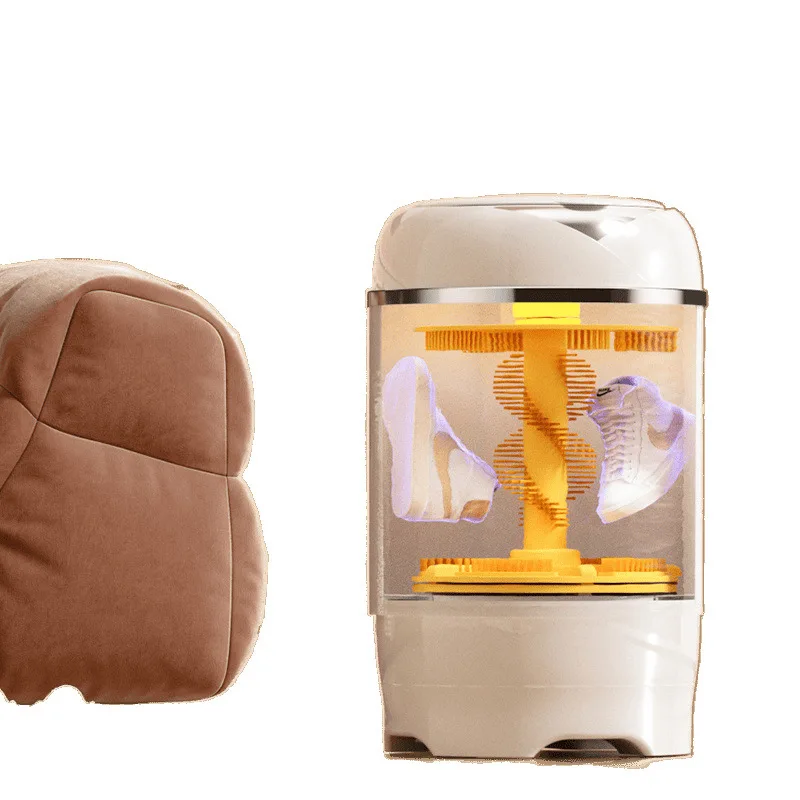 

Shoe Washing Machine Fully Automatic Intelligent Dehydration Spin Drying Integrated Small Household Mini Shoe Brushing