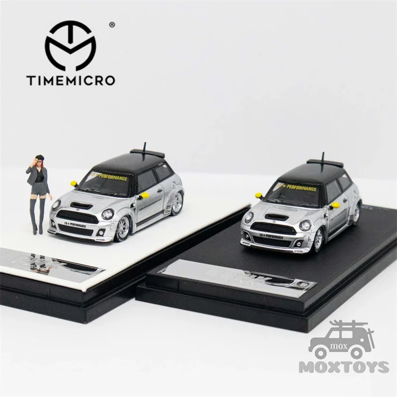 TIME MICRO 1:64 LBWK-MINI نموذج سيارة دييكاست فضية كهربائية