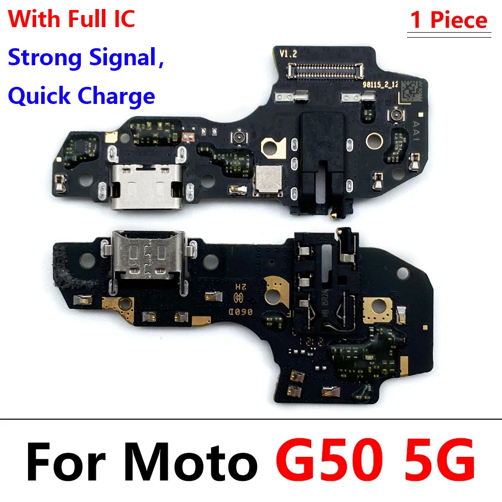 Charger Board Flex For Moto G30 G10 G20 G71 G60s G22 G51 G31 G41 G50 5G G72 USB Port Connector Dock Charging Flex Cable