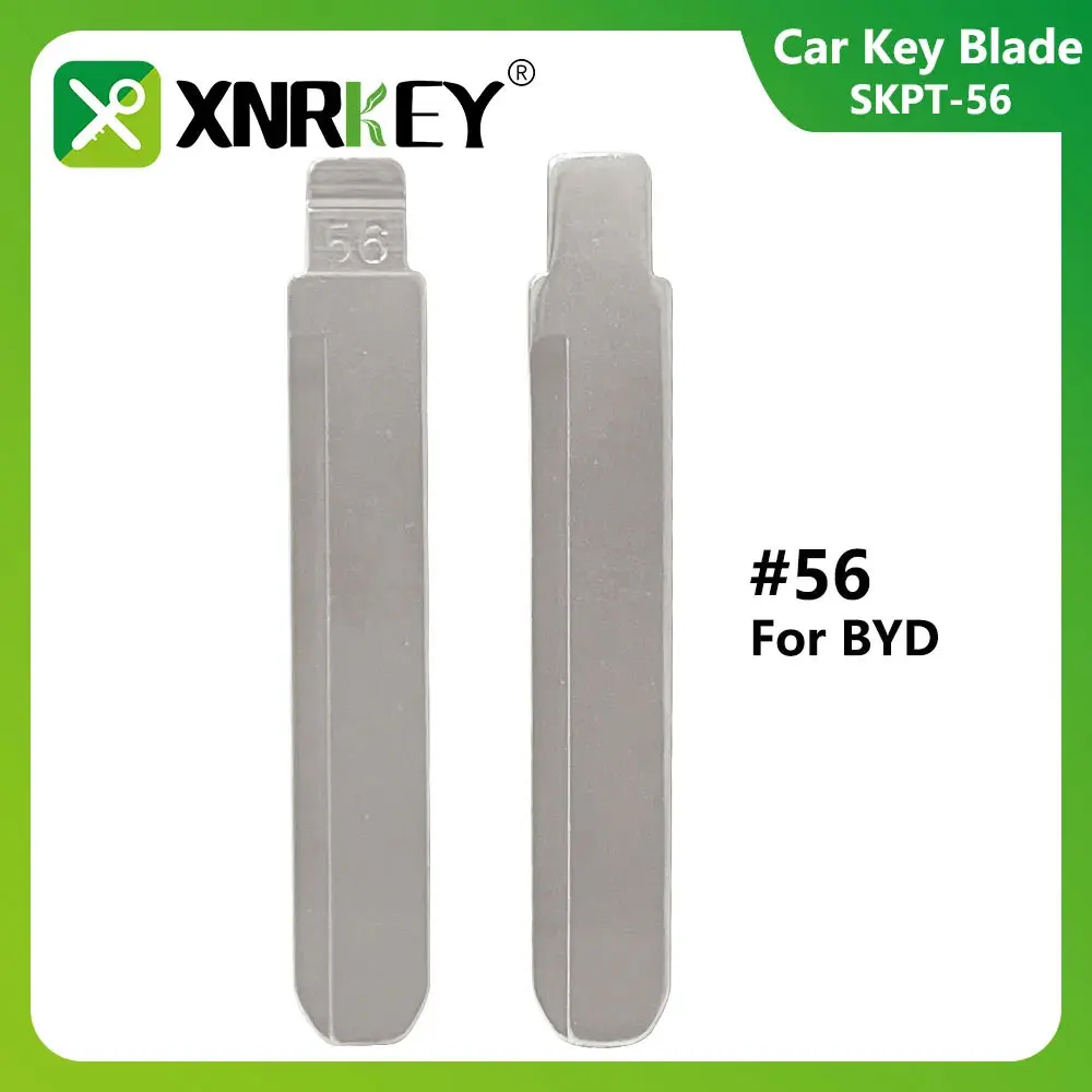 

XNRKEY 1Pcs/Lot #56 KD Key Blade For KD VVDI JMD Remote For BYD F3 For Geely Vision Lifan 620 Replacement No.56 Blade