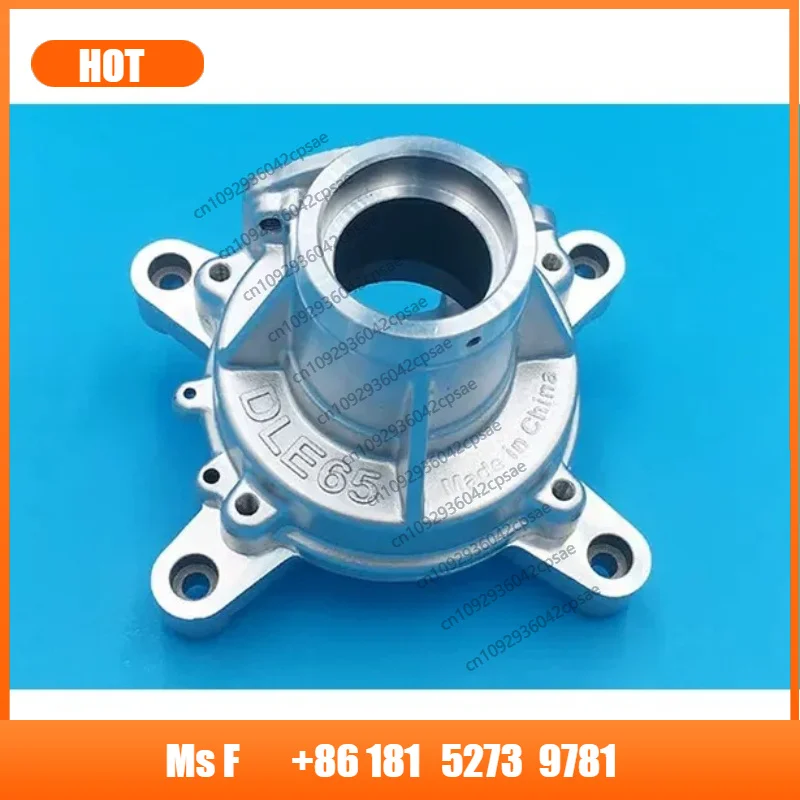 DLE65 Engine Crankcase Assembly, CNC Machined Aluminum Crank Case Housing Replacement Accessory