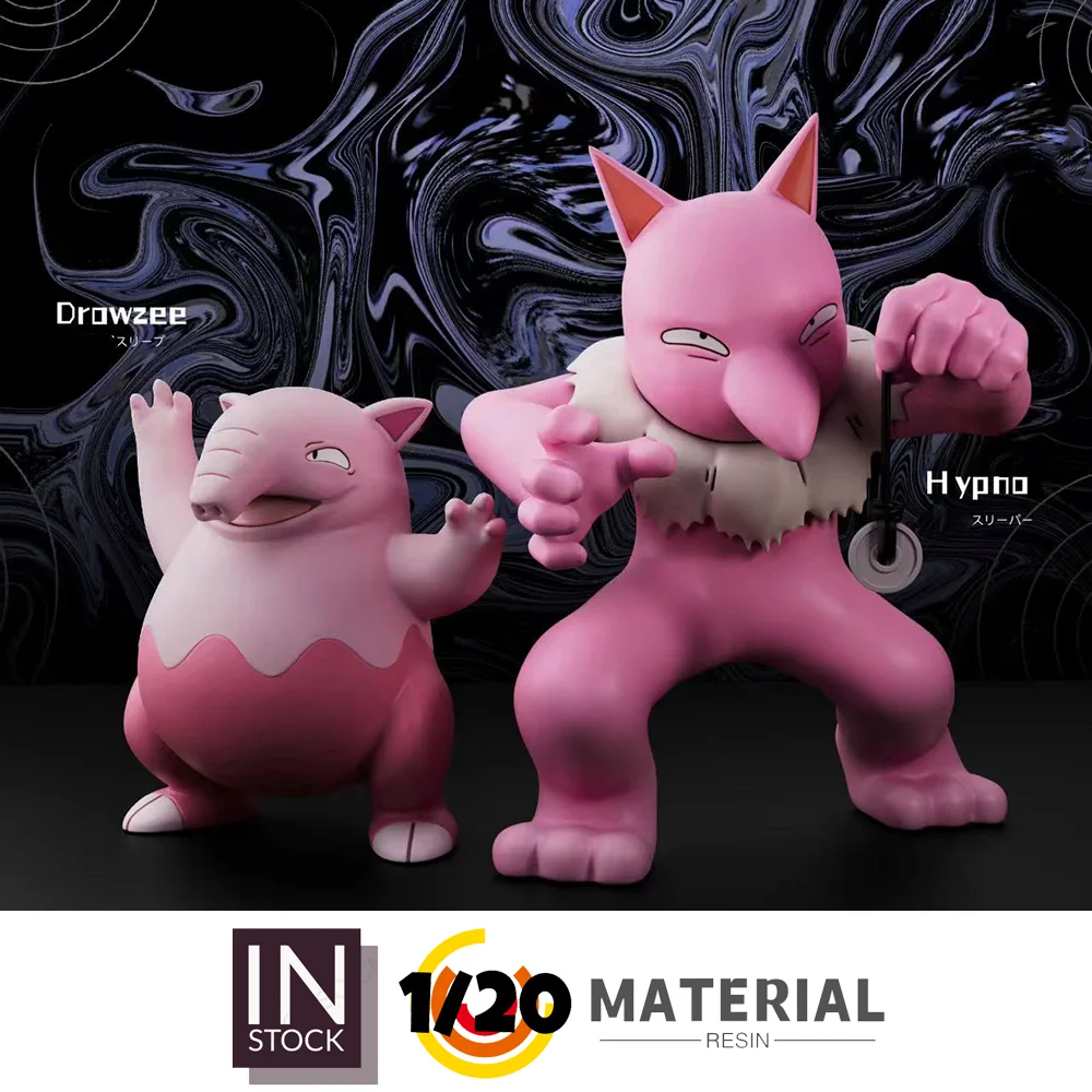 [IN STOCK] 1/20 Resin Figure [MINAMO] - Drowzee & Hypno