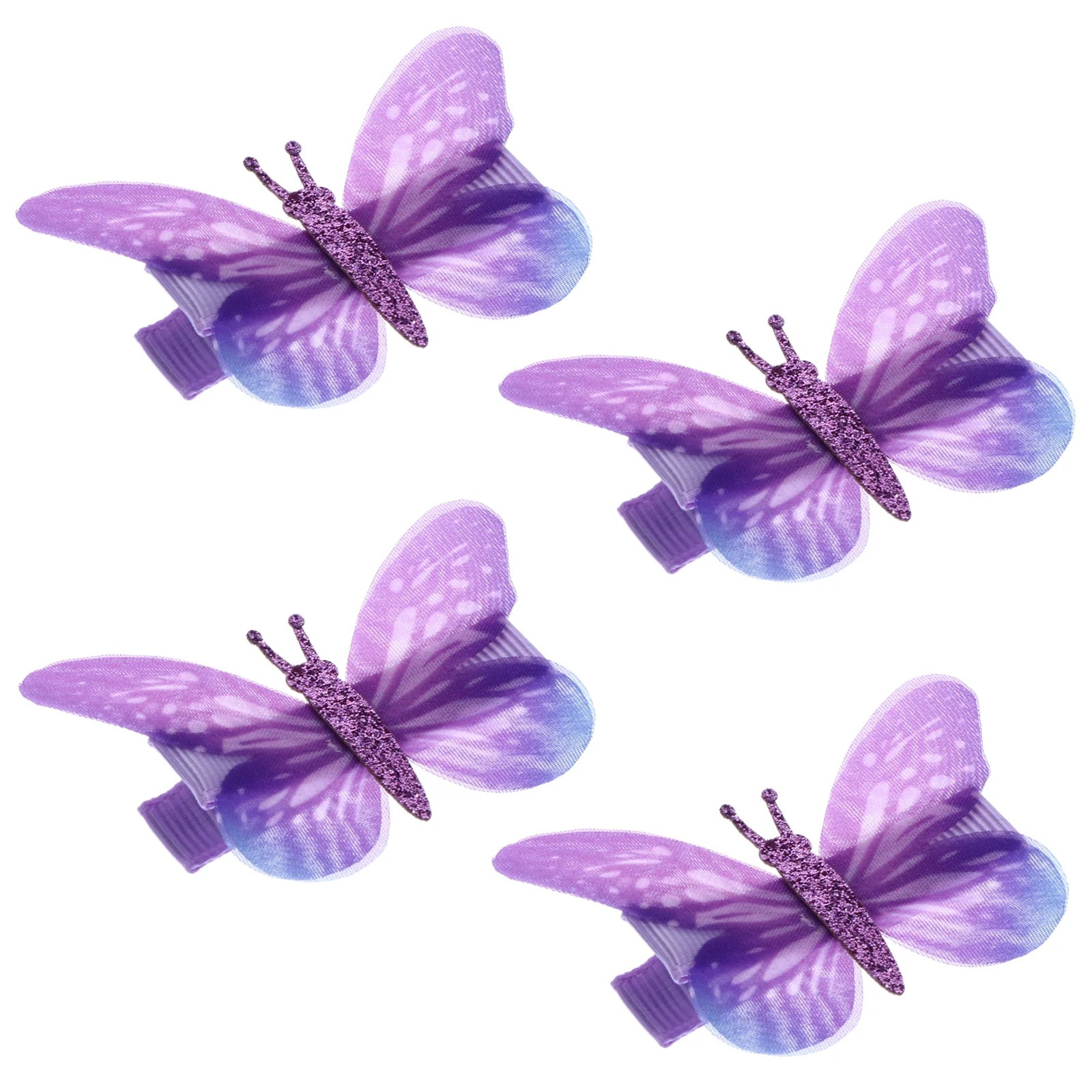 

Retro Butterfly Hair Clips Delicate Design Lightweight Girls Headdresses Hair Accessories Daily Party Celebrations Long Use