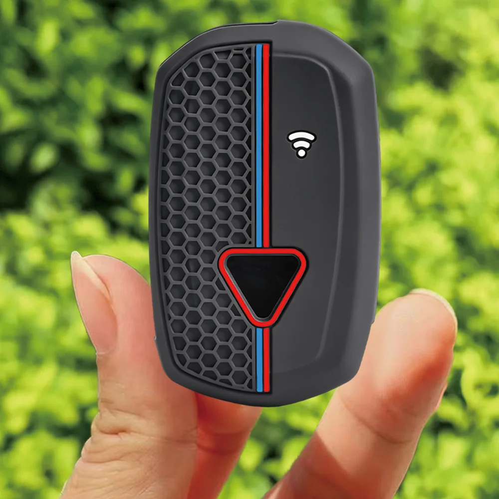 Keychain Silicone Key Protection Motorcycle Key Cover for Triumph Speed Triple XC XE Scramble 1200 Rocket III Key Case Holder