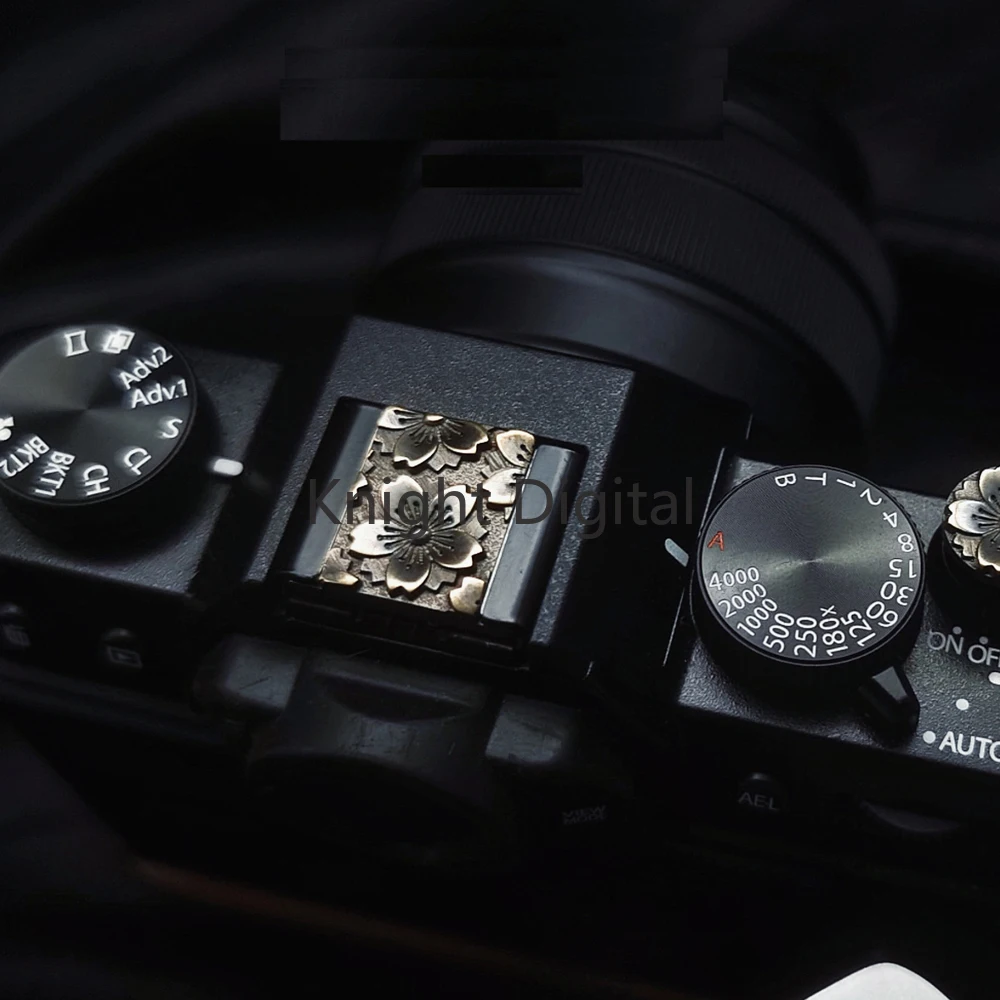 معدن النحاس كاميرا الساخن الباردة غطاء الحذاء غطاء مصراع زر الأسماك لسوني كانون فوجي XT5 XT30 XE4 XH2 نيكون ZF لايكا أوليمبوس