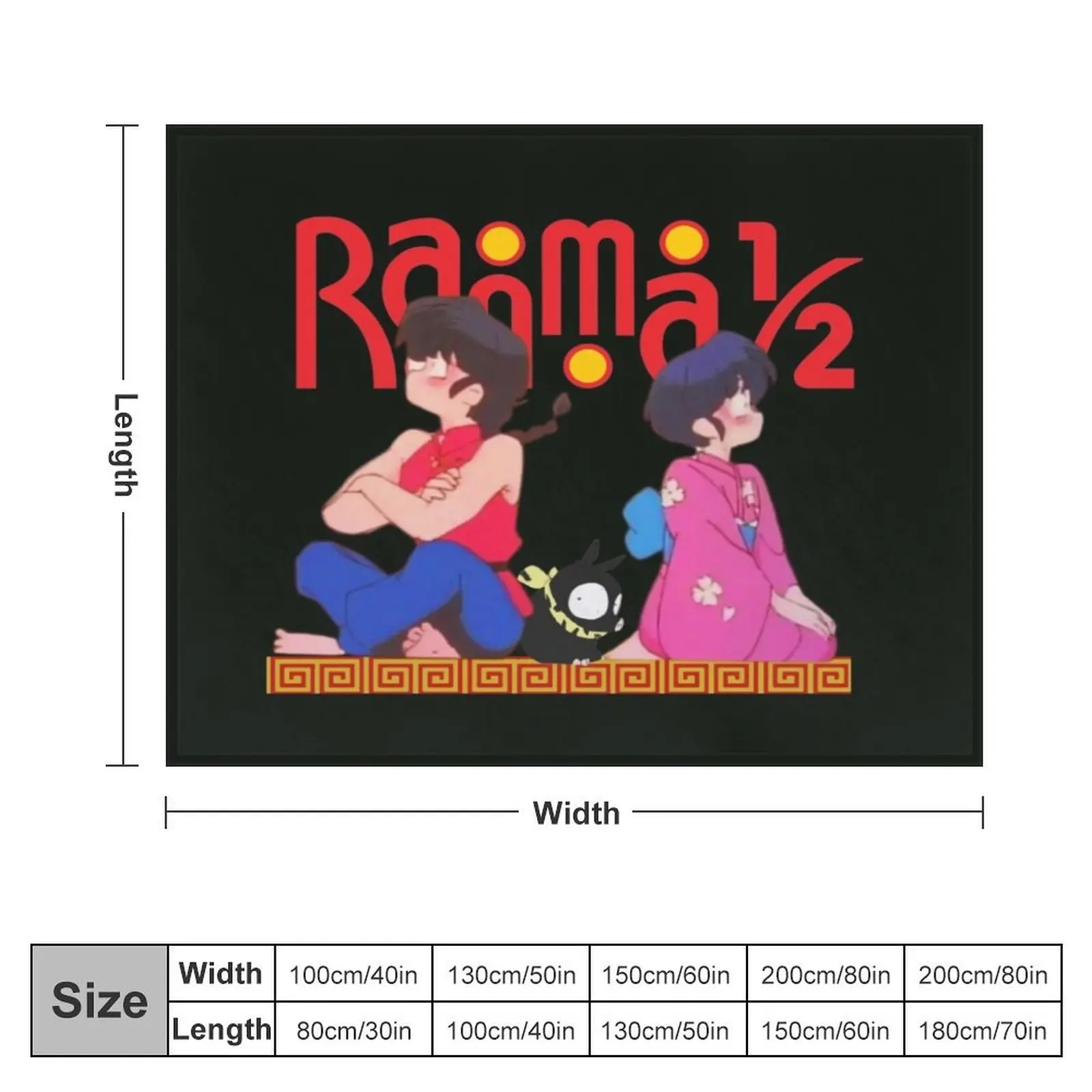 Ranma Akane Throw Blanket wednesday Hair Blankets For Sofas Blankets