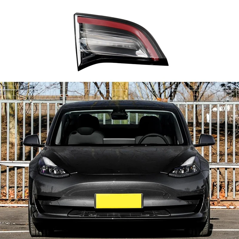 1 szt. Światła reflektor LED tylnego lewego tylnego zderzaka światła przeciwmgielne 1077401-00-B do modelu Tesla 3 2021-2023