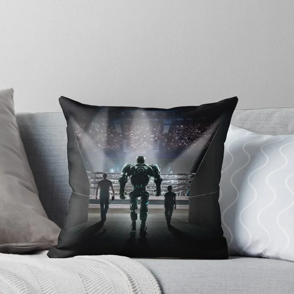 

Real Steel - Movie Throw Pillow Luxury Pillow Cover Christmas Pillowcase Room decorating items Pillow