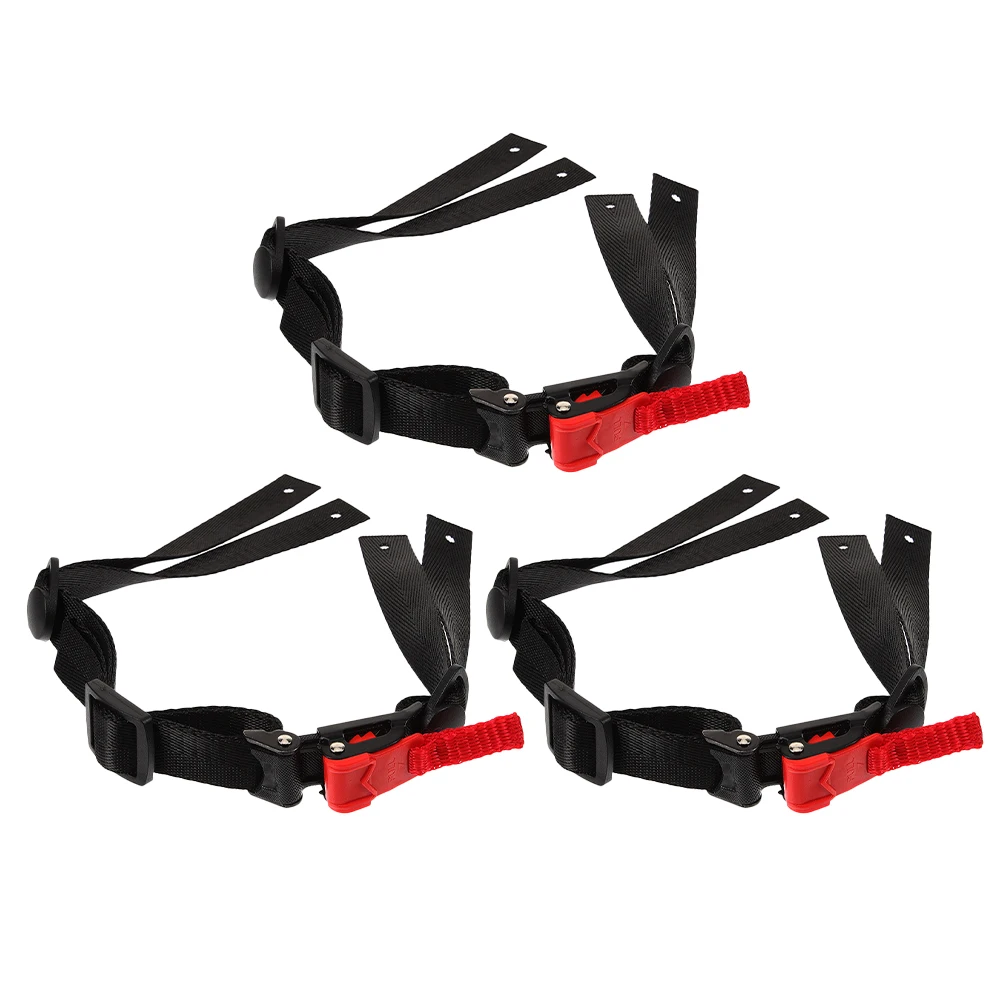 

3Pcs Safety Hard Hat Chin Strap Adjustable Belt for Motorcycle Construction Stable Fit Replacement Chin Strap Accessories