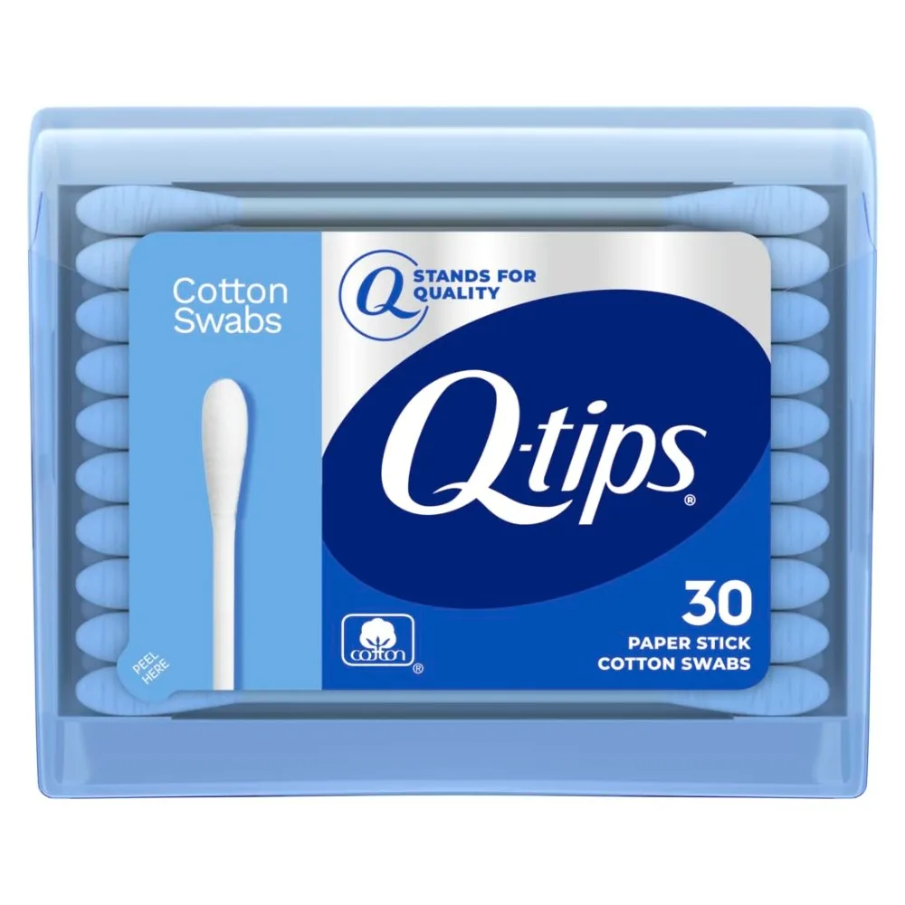

Swabs Travel Pack Cotton Tipped Disposable Personal Hygiene 30 Count