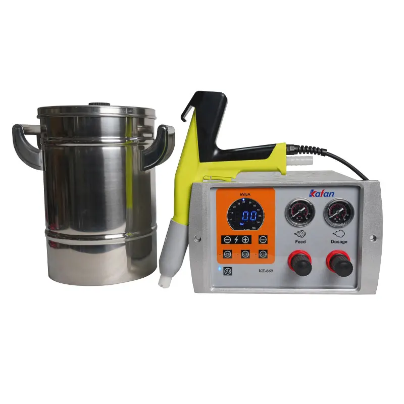 

COLO-669-TH Electrostatic Powder Coating Machine with 10-pound Hopper