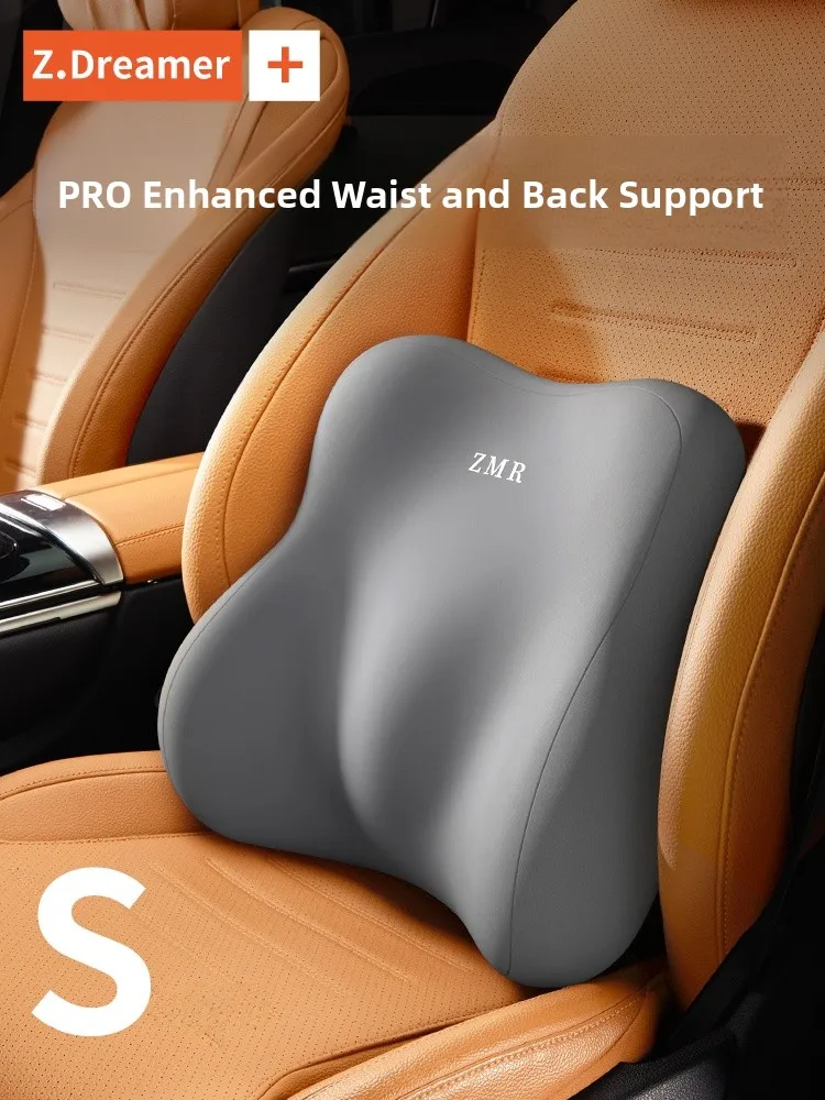 Car  Back Support Cushion Driving Waist Support Automotive Vehicle  Pad Driver Long Sitting Pillow Backrest Pad