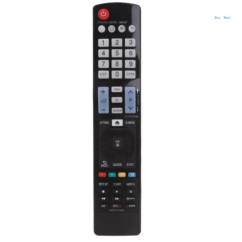 Reliable AKB74115502 Remote Control Enhanced Signal Stability for LG TV 32LG5010 32LG5020 32LG5030 32LG5600 32LG5700