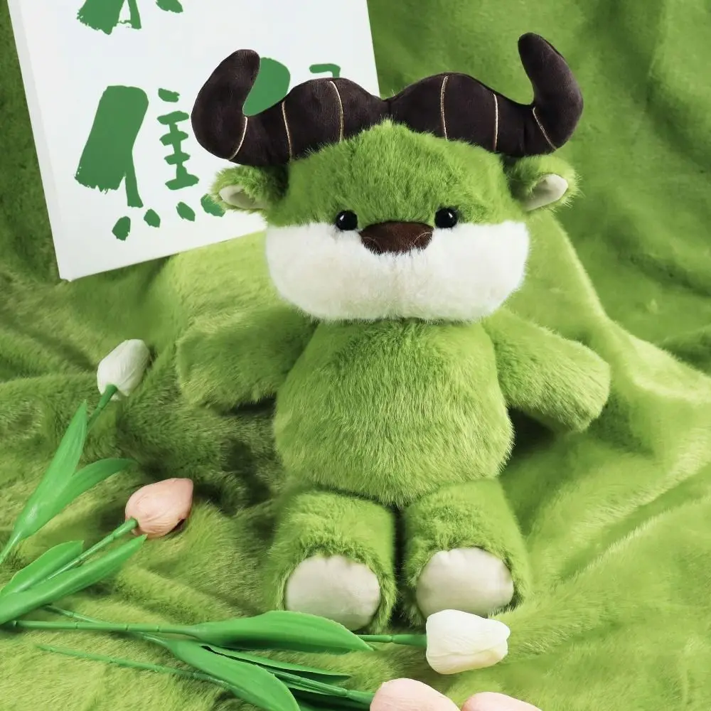 Presente criativo macio vaca pelúcia animal travesseiro de pelúcia suporte emocional bonito animais de pelúcia pelúcia travesseiro de pelúcia de 15.75 polegadas