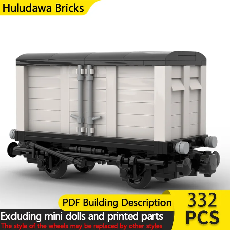 

City Car Model MOC Building Bricks Vented Van Carriage Modular Technology Children Holiday Gifts Assemble Toys Suit