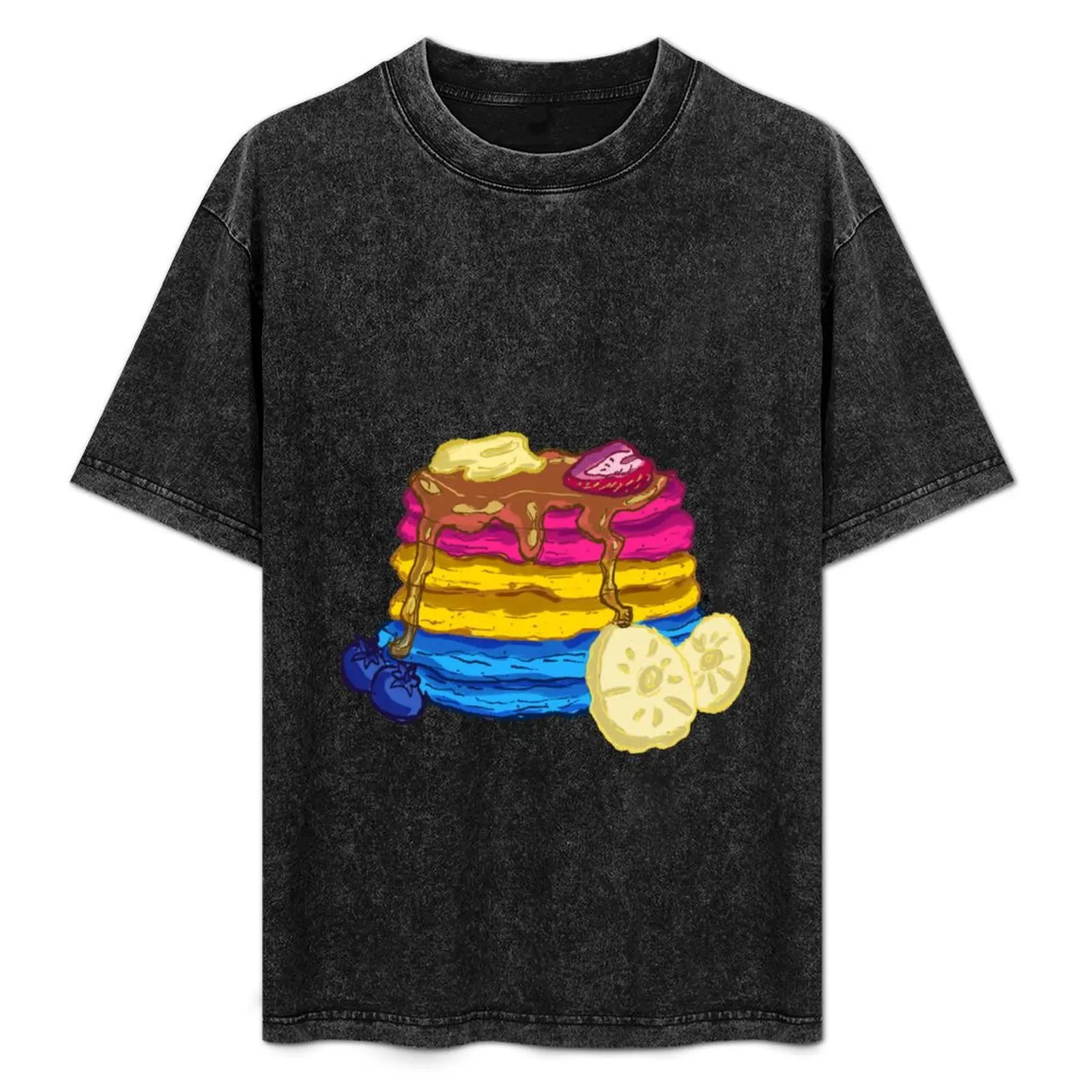 Pan-Cake T-Shirt hippie clothes heavyweights men workout shirt