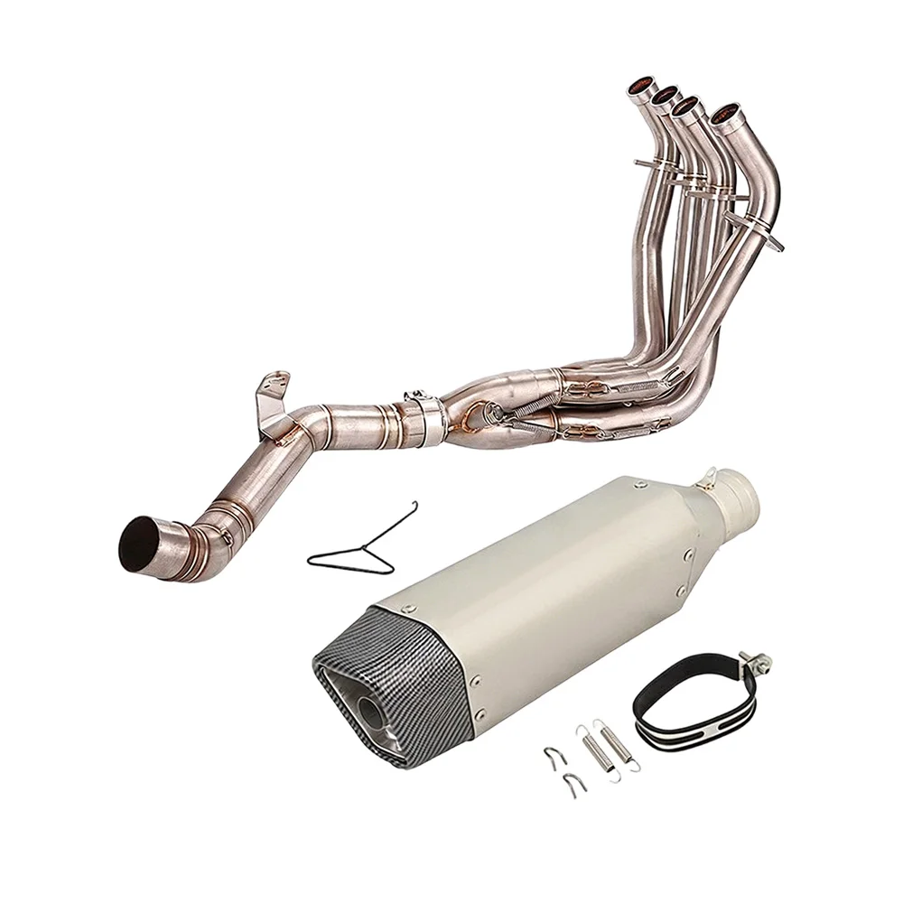 Für Kawasaki Z900 Ninja 900 2017-2025 Auspuffanlage Vorderrohr 51mm Schalldämpferendrohr Auspuffrohre Auspuffsysteme – Detail 8
