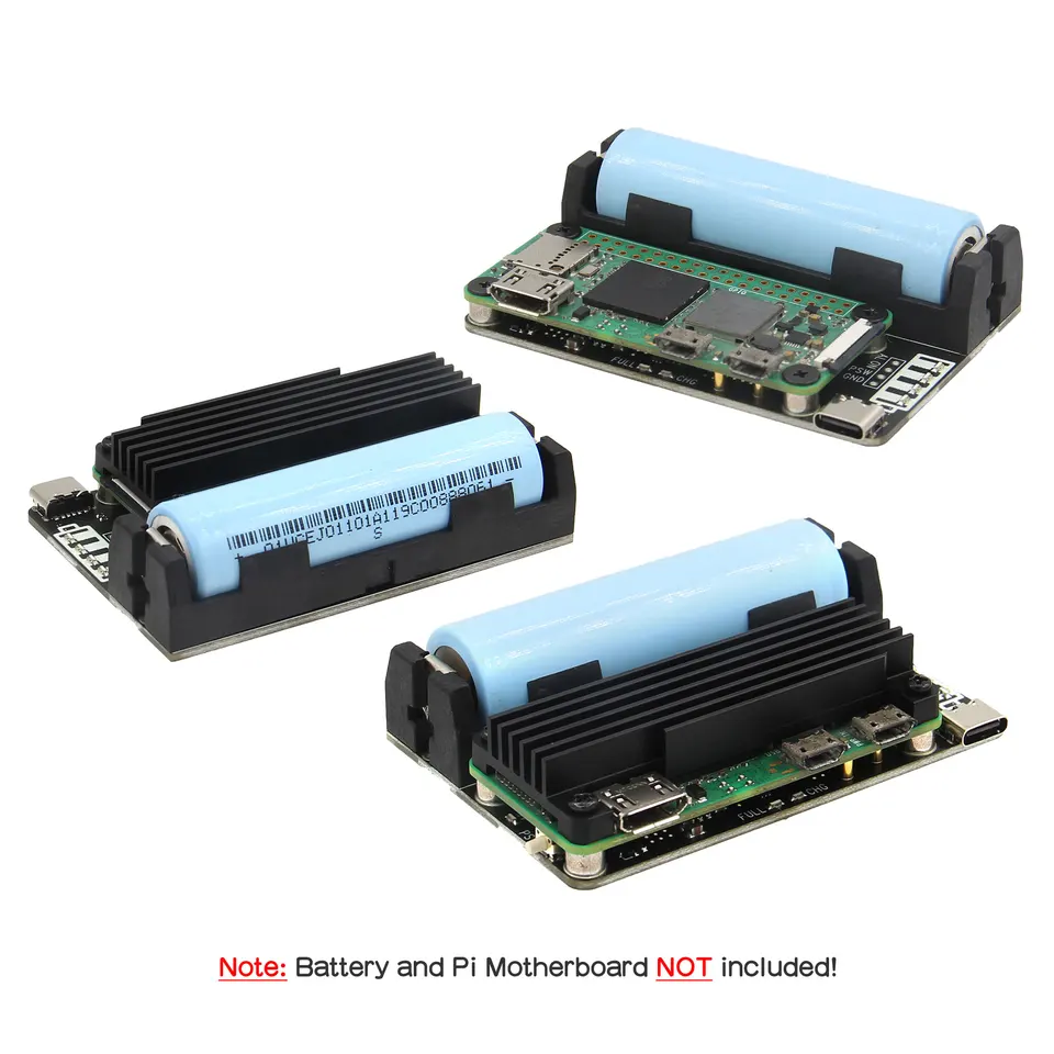 Geekworm X306 18650 UPS Shield for Raspberry Pi Zero 2 W
