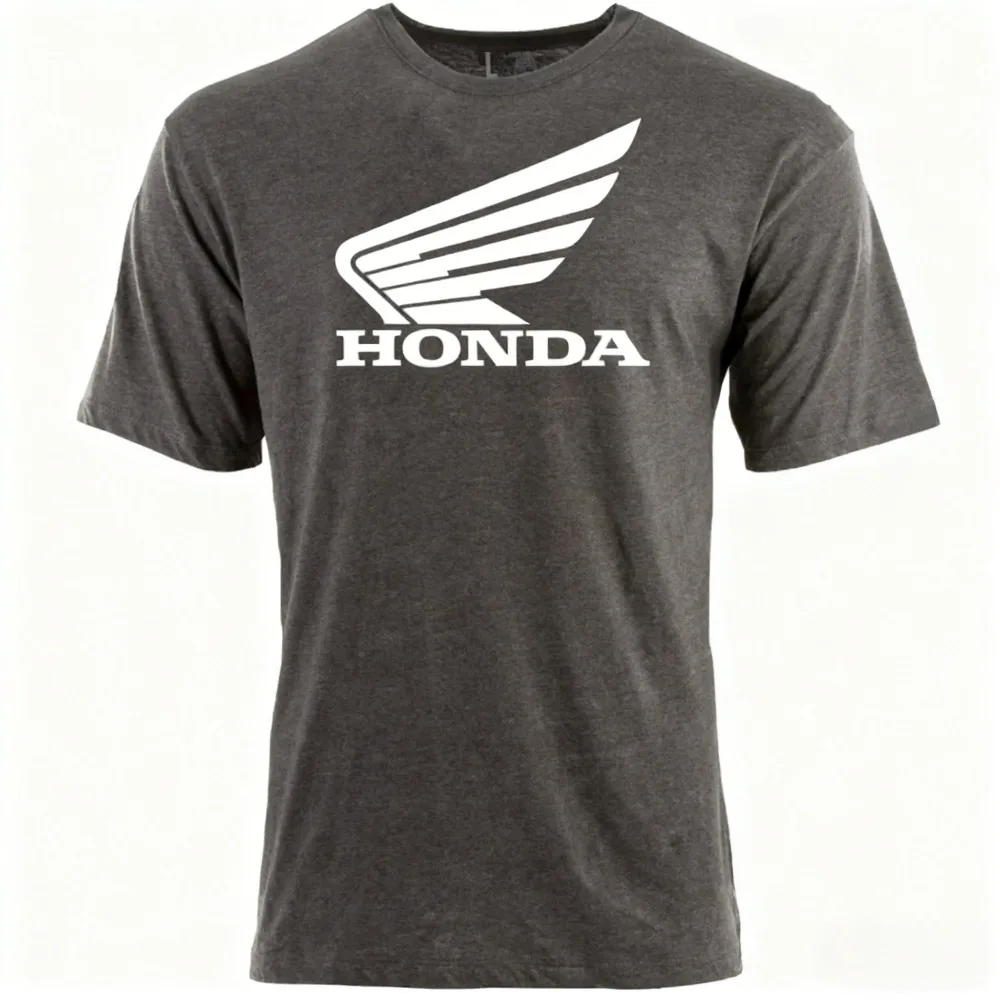 AliExpress Honda Men's and Women's T-shirt Summer Y2k Cotton Tee Honda Gold Wing Sports Short-sleeved Spring Autumn Motorcycle Cycling Top