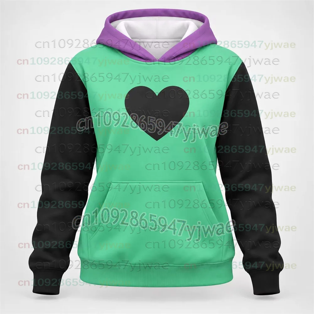 Halloween-Cosplay-Hoodies, Game Deltarune Ralsei/Kris/Neo, Streetwear, Winter, lässiger Pullover, 3D-Druck, Kapuzenpullover für Erwachsene/Kinder. – Detail 8