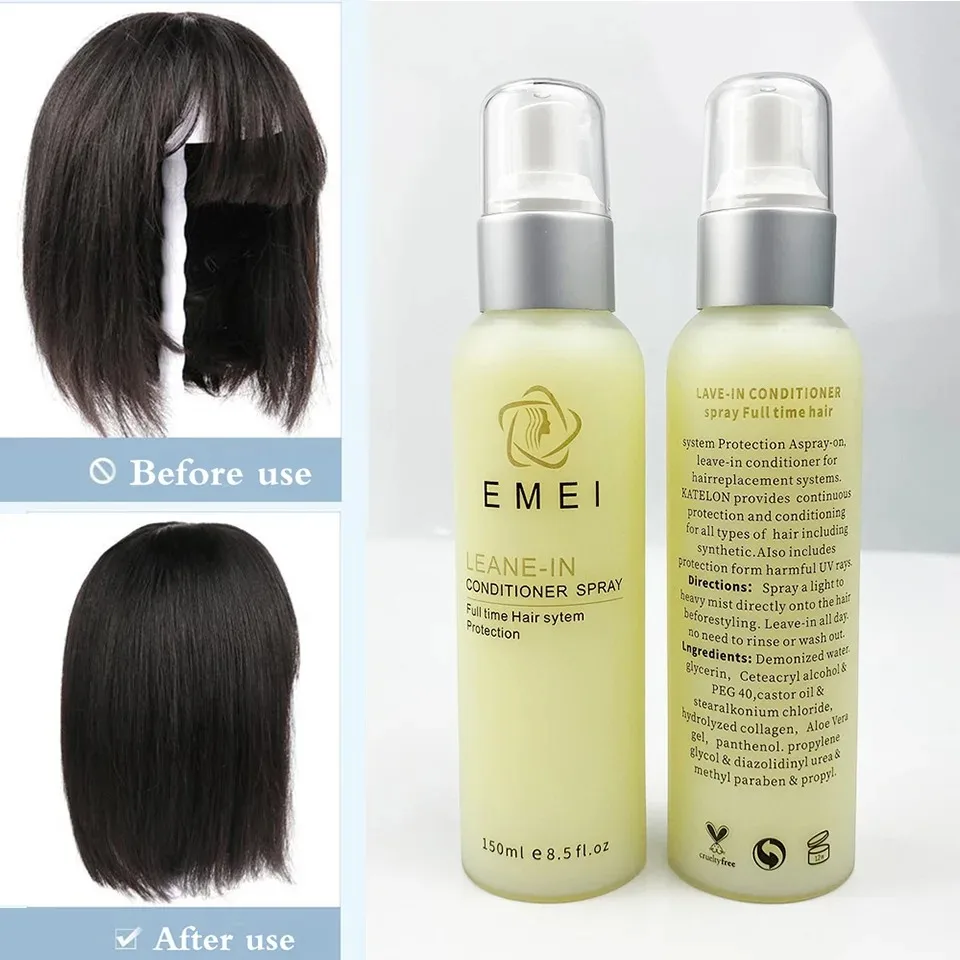 يغذي العناية بالشعر، رذاذ أساسي يزيد من اللمعان وتحسين إصلاح الشعر للحماية من حرارة الشعر المعقود الجاف #2