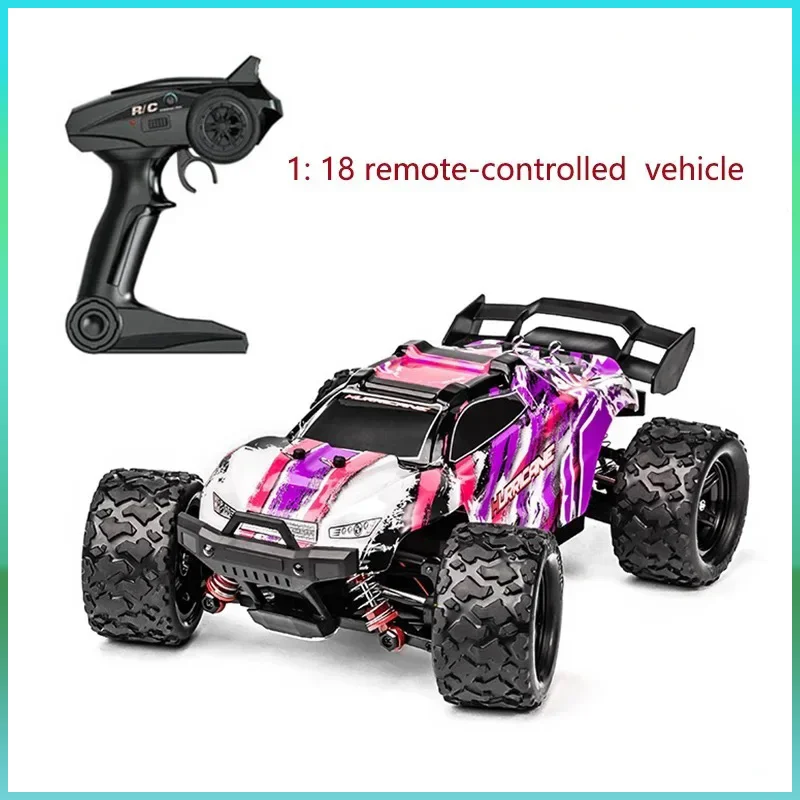 

1:18 Rc Car New Product Four-Wheel Drive High-Speed Remote-Controlled Off-Road Vehicle 2.4g Remote-Controlled Toy Car Model
