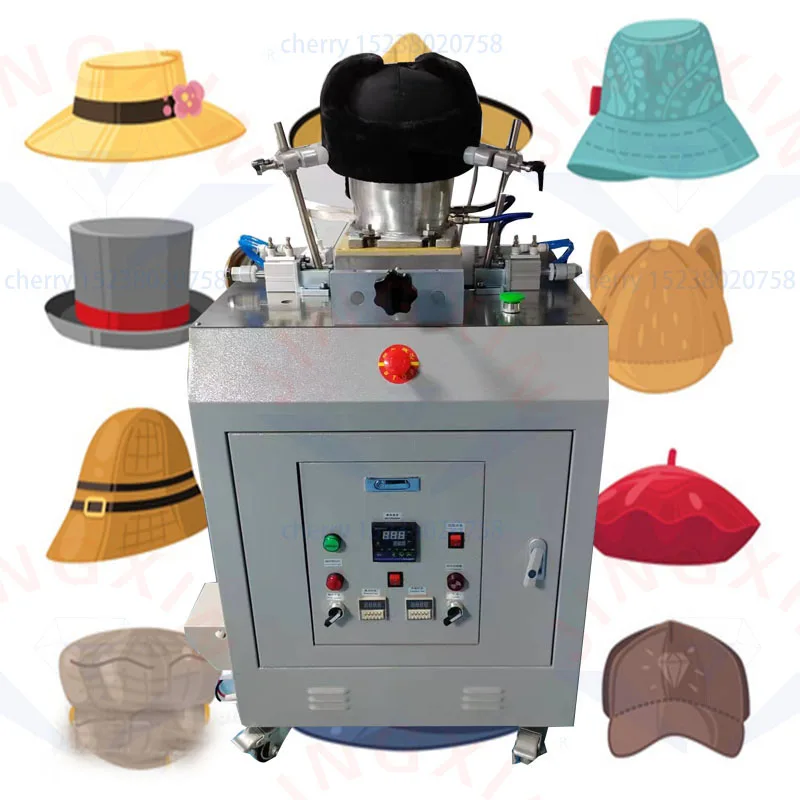 Automatic Cap Ironing Machine Women Baseball Hat Steaming Ironing Machine Caps Cold Baseball Steam Cap Ironing Machine For Home
